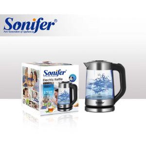 کتری برقی شیشه ای در جدا شونده 1.7 litسونیفر sf-2133