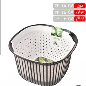 ست آبکش و لگن چهار گوش